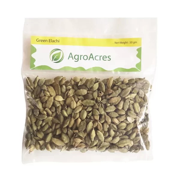 Agro Acres Green Cardamom (Shobuj Elachi) 50 gm