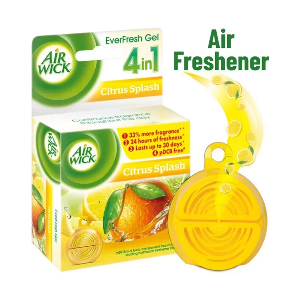 Air Wick Everfresh 4 in 1 Freshener Gel Citrus Splash 50 gm