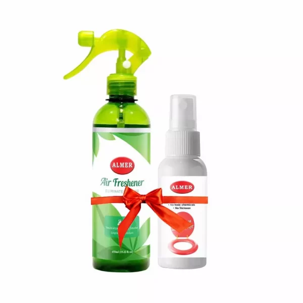 Almer Air Freshener (Free Toilet Seat Sanitizer) 450 ml