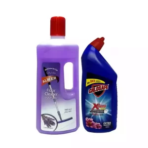 Almer Floor Cleaner (Free Toilet Cleaner) 900 ml