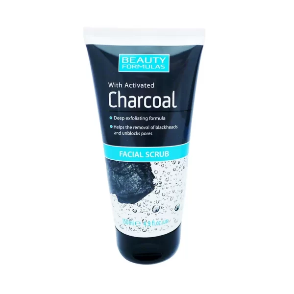 Beauty Formulas Charcoal Facial Scrub 150 ml