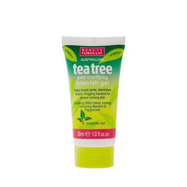 Beauty Formulas Tea Tree Blemish Gel 30 ml