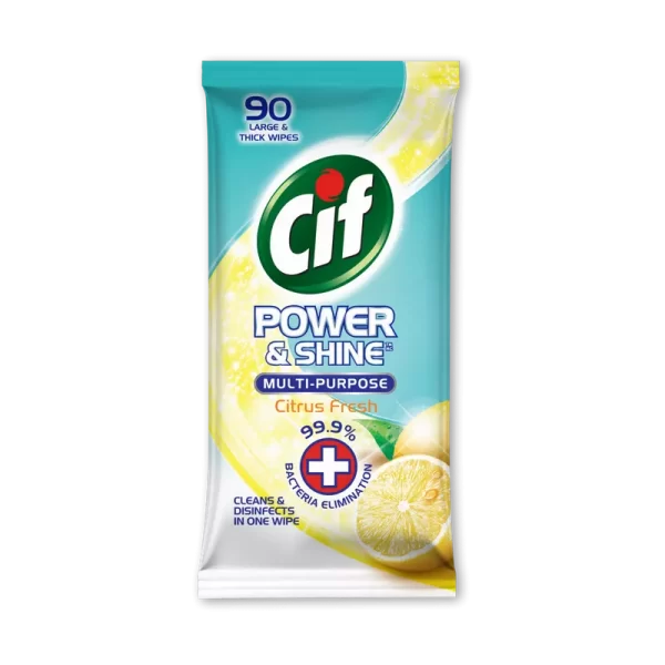 Cif Wipes Ui Vn Citrus Antibac 90 pcs