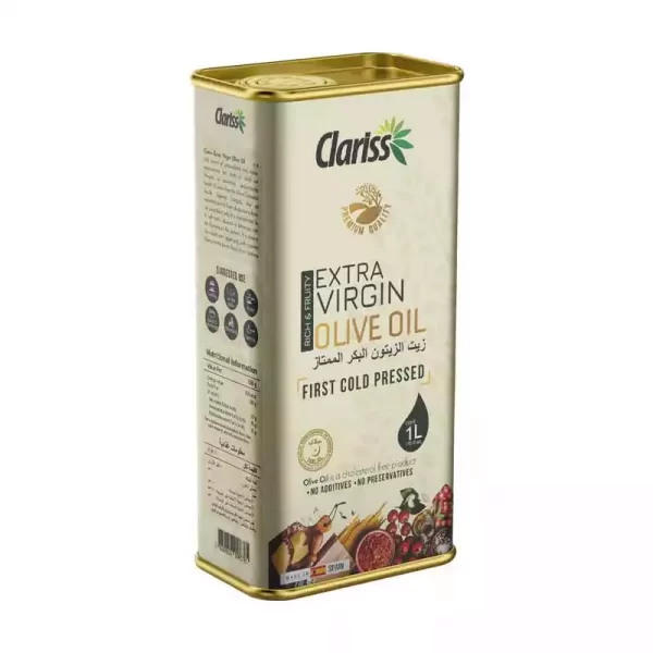 Clariss Extra Virgin Olive Oil Tin