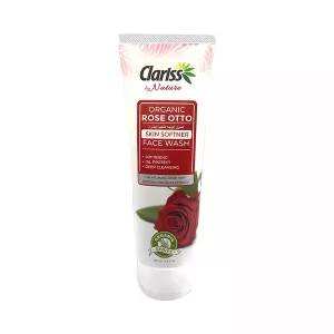Clariss Organic Face Wash Rose Otto 100 ml