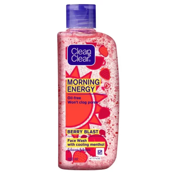 Clean & Clear Morning Energy Berry Blast Face Wash 100 ml