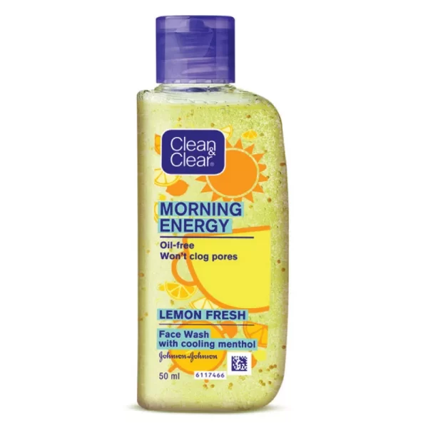Clean & Clear Morning Energy Lemon Fresh Face Wash 50 ml