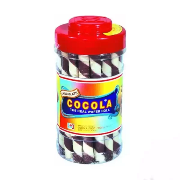 Cocola Chocolate Wafer Roll Jar 260 gm