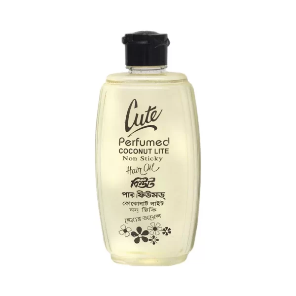 Cute perfumed Coconut Lite Non Sticky Hair Oil 330 ml