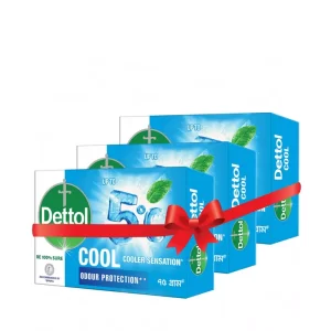 Dettol Soap Cool 75 gm (Combo Pack) 3 pcs