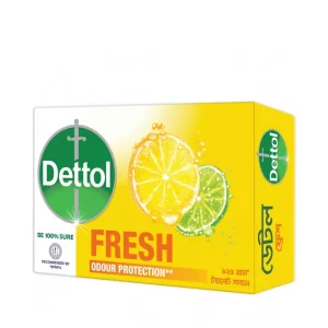 Dettol Soap Fresh Bathing Bar Soap With Odour Protection 125 gm