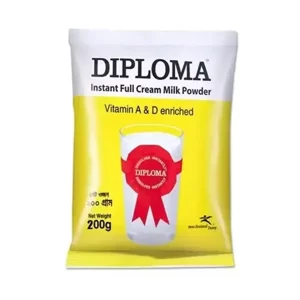 Diploma Instant Full Cream Milk Powder 200 gm