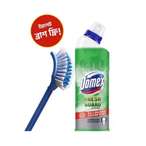 Domex Toilet Cleaning Liquid Lime Fresh (Free Toilet Brush) 500 ml