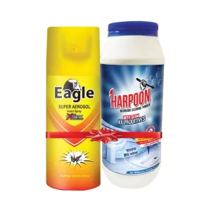 Eagle Super Aerosol (Buy 1 Get 1 Bathroom Cleaning Powder 400 gm Free) 250 ml