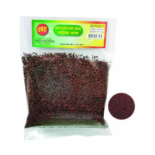 Ekata Mustard Seed (Red) 100 gm