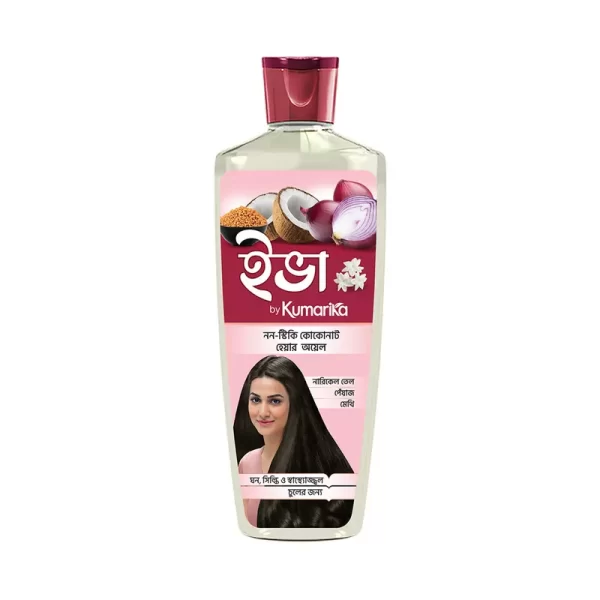 EVA Non Sticky Coconut Hair Oil 200 ml