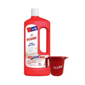 Flush Bathroom Cleaning Liquid (Free Mug Red 1.5 ltr) 500 ml