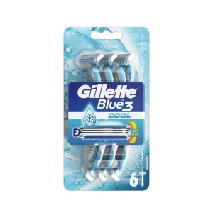 Gillette Blue3 Cool Razors 6T each