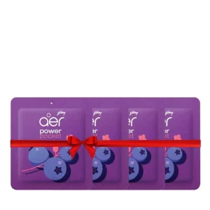 Godrej Aer Power Pocket Bathroom Fragrance Berry Rush ( Buy 3 Get 1 Free ) 10 gm