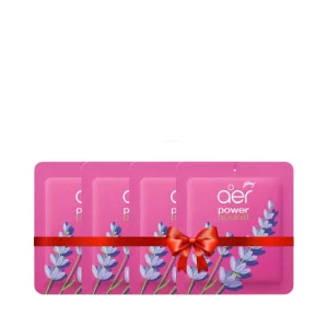 Godrej Aer Power Pocket Bathroom Fragrance Lavender Bloom 10 gm (Buy 3 Get 1 Free) 4 pcs