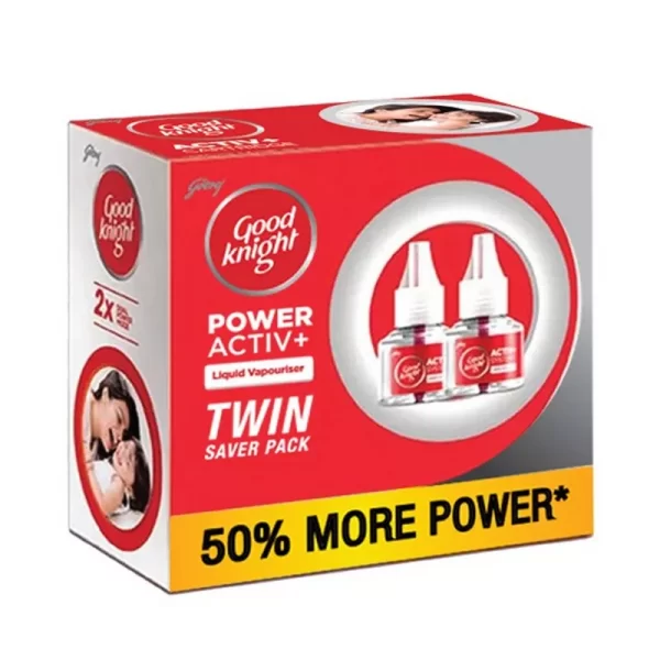 Godrej Good Knight Power Activ+ Twin Saver Pack 45 ml each