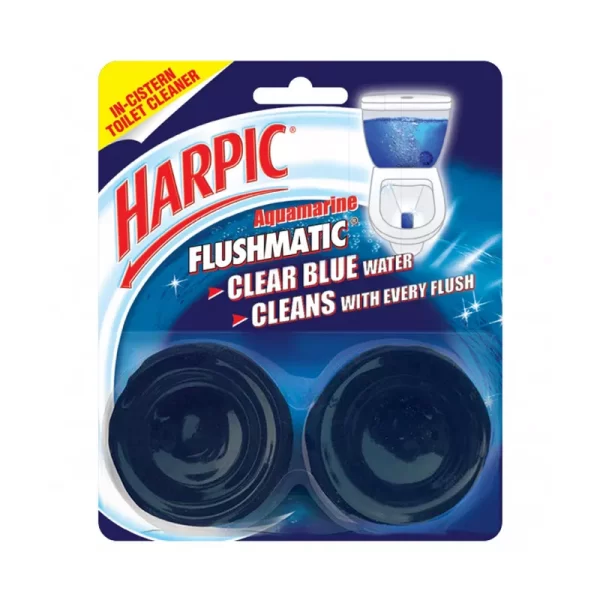 Harpic Flushmatic In-Cistern Toilet Cleaner Twin Pack 100 gm