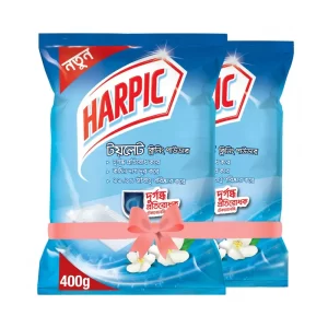 Harpic Toilet Cleaning Powder 400 gm (Combo Offer) 2 pcs