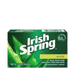 Irish Spring Aloe Soap 104.8 gm