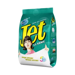 Jet Classic Detergent Powder Poly Pack 200 gm