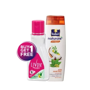 Livon Hair Serum (Free Parachute Naturale Shampoo Anti Hair Fall Shampoo 80 ml) 100 ml