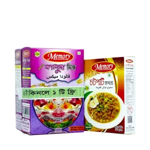 Memory Falooda Mix Vanilla (Buy 2 Get 50 gm Chotpoti Masala Free) 250 gm