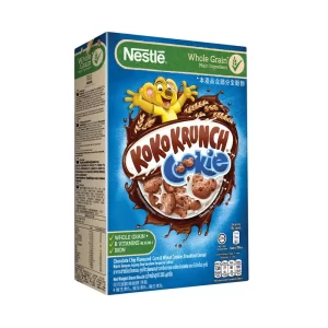 Nestle Koko Krunch Cookies Chocolate Chip Breakfast Cereal Box 330 gm