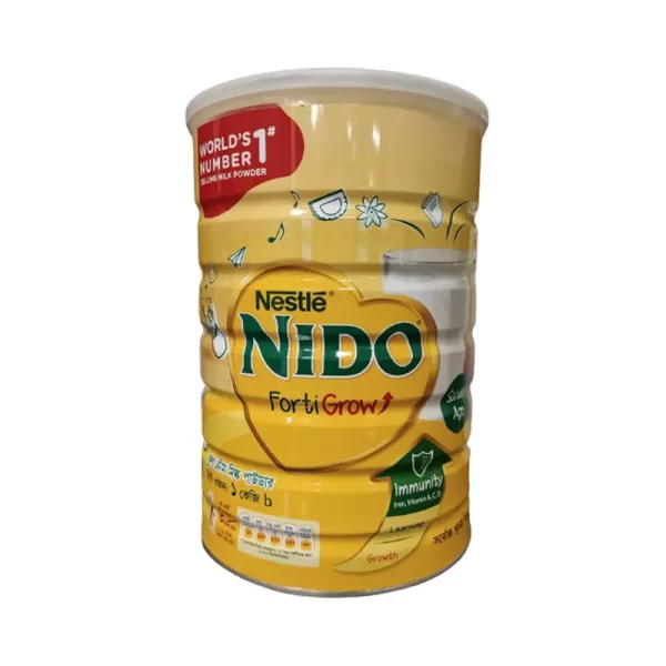 Nestle Nido Fortigrow Full Cream Milk Powder Tin 1 kg