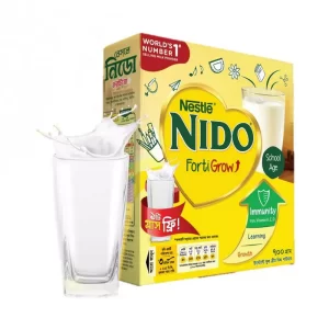 Nestlé Nido Fortigrow Milk Powder (Free Milk Glass) 700 gm