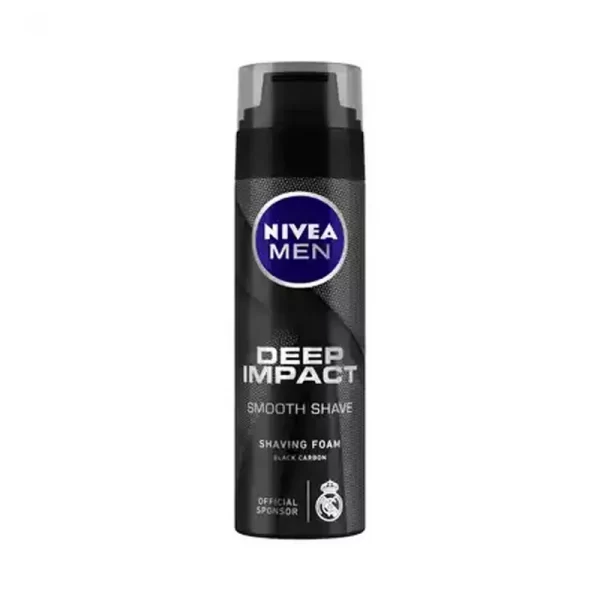 Nivea Men Deep Impact Smooth Shaving Foam 200 ml