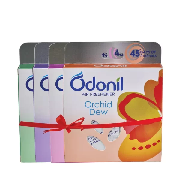 Odonil Air Freshener Block Mixed Fragrance 75 gm (Buy 3 Get 1 Free) 4 pcs
