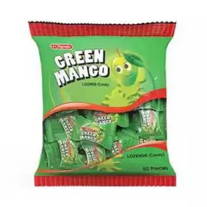 Olympic Green Mango Lozenge (Candy) 50 pcs