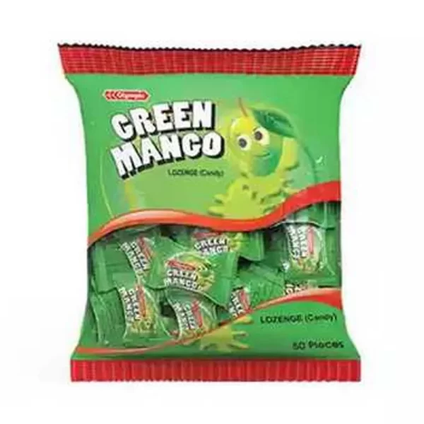 Olympic Green Mango Lozenge (Candy) 50 pcs