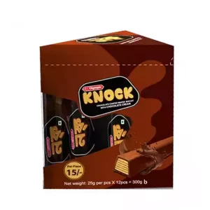 Olympic Knock Chocolate Coated Wafer Biscuits 25 gm
