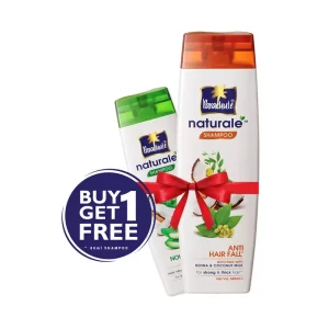 Parachute Naturale Shampoo Anti Hair Fall (Free Shampoo Nourishing Care 80 ml) 340 ml