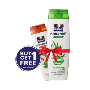 Parachute Naturale Shampoo Nourishing Care (Free Shampoo Anti Hair Fall 80 ml) 340 ml