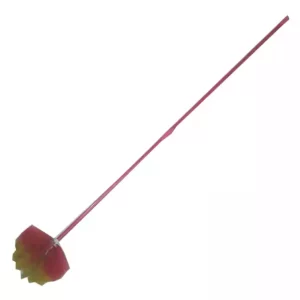 Plastic Red Broom (62") Handle Jhul Jharu (China) each