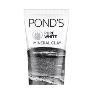 Pond's Pure White Mineral Clay Anti Pollution Purity Face Wash Foam 90 gm