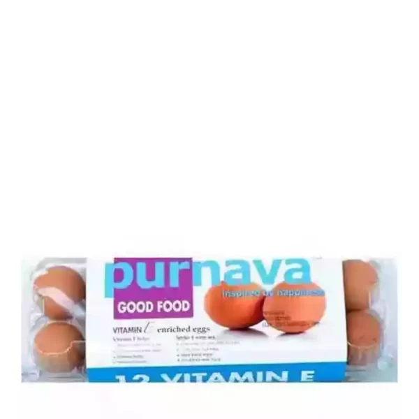Purnava Vitamin E Eggs 12 pcs