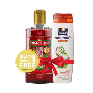 Red King Men's Cooling Oil (Free Anti Hair Fall Shampoo 80 ml) 200 ml