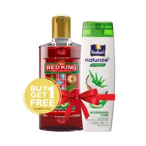 Red King Men's Cooling Oil (Free Nourishing Care Shampoo 80 ml) 200 ml