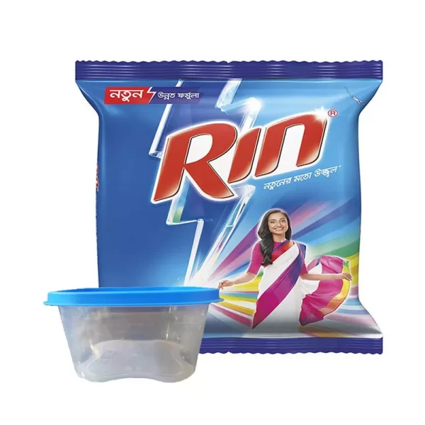 Rin Washing Powder Power Bright (Free Box 1 pcs) 1 kg