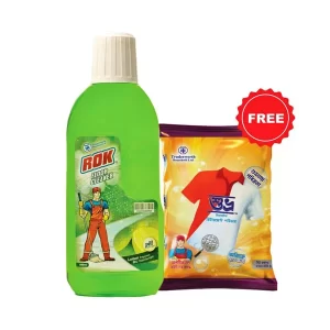 Rok Lemon Disinfectant Floor Cleaner (Free Detergent) 500 ml