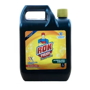 Rok Phenyle Extra Power Disinfectant Surface Cleaner 3 ltr