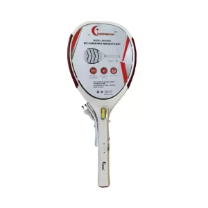 Super Moon Electronic Mosquito Swatter (Red & White) each